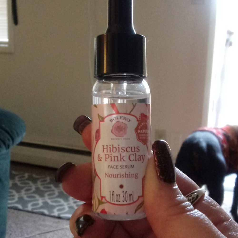 Bolero hibiscus & pink clay face serum